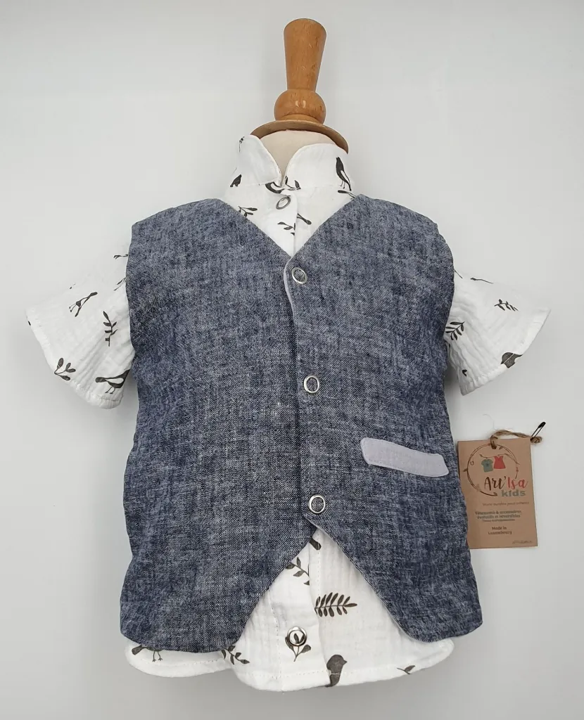 Chambray gilet chem.webp
