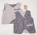 Gilet Chambray Double gaze.webp