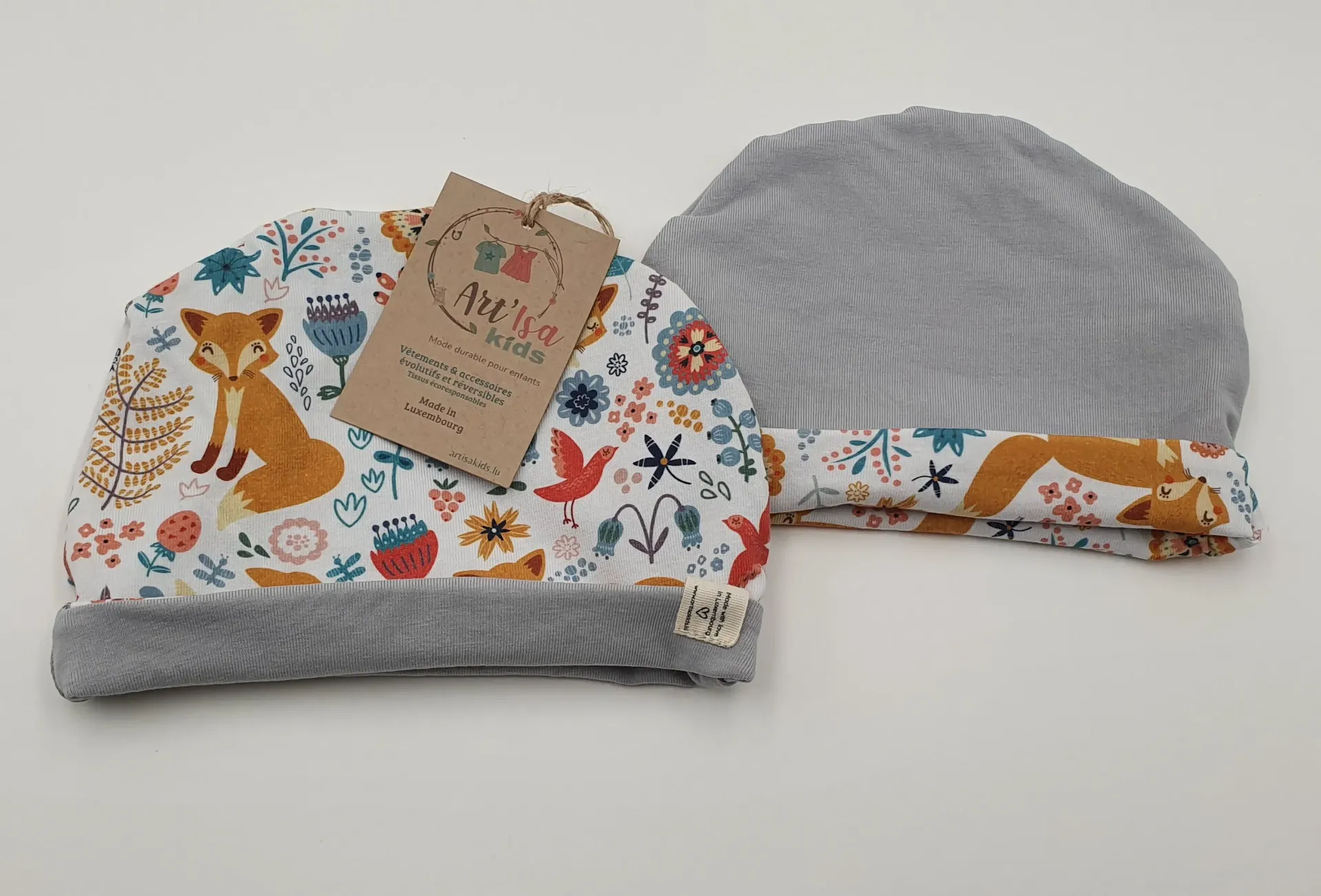 Bonnet réversible simple RENARDS