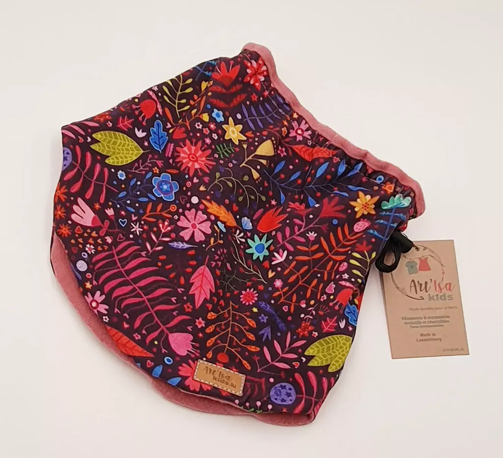 Col (tour de cou) évolutif FLEURS D'AUTOMNE