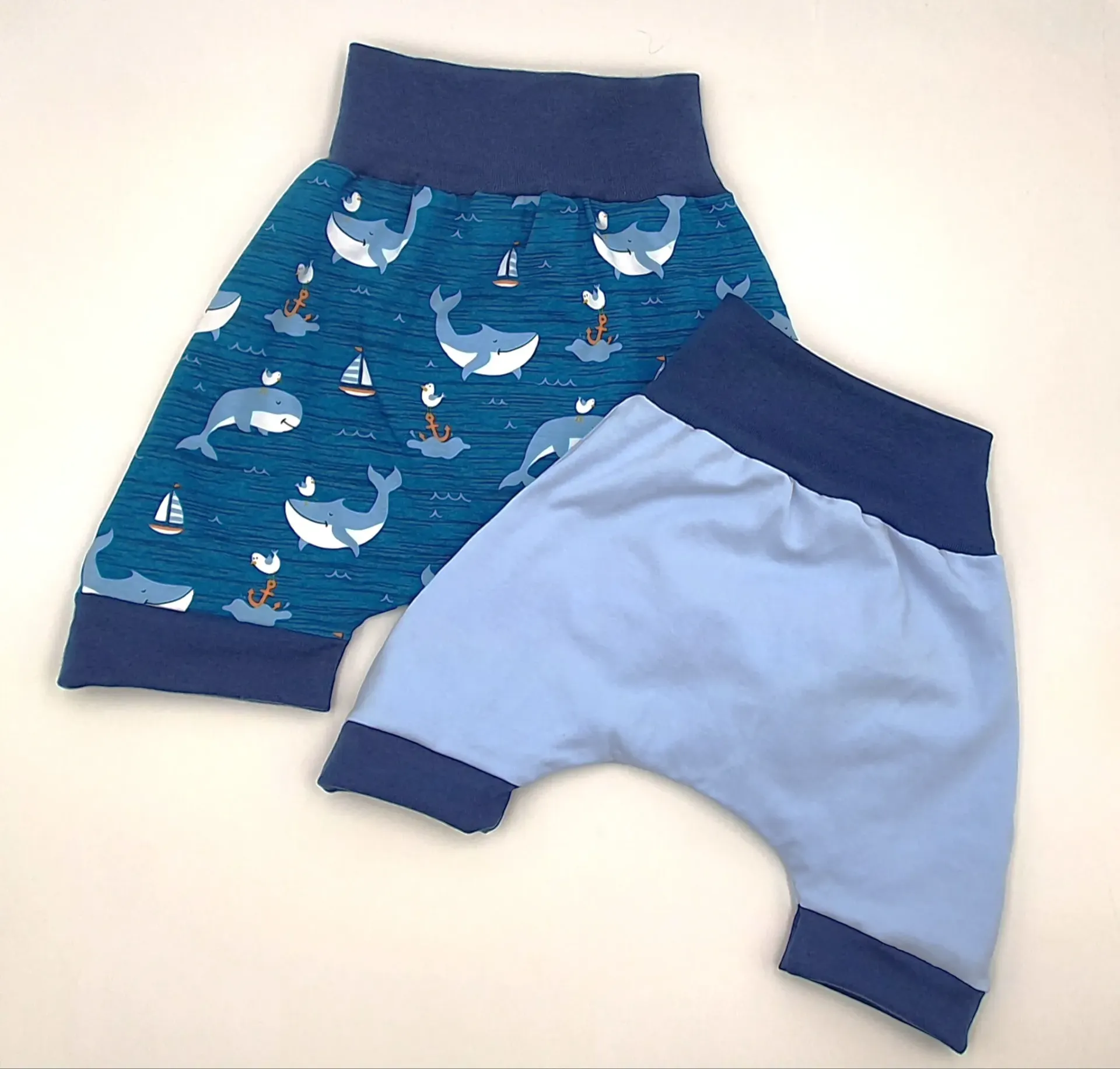 Short réversible BALEINES (T1 (3-9M))