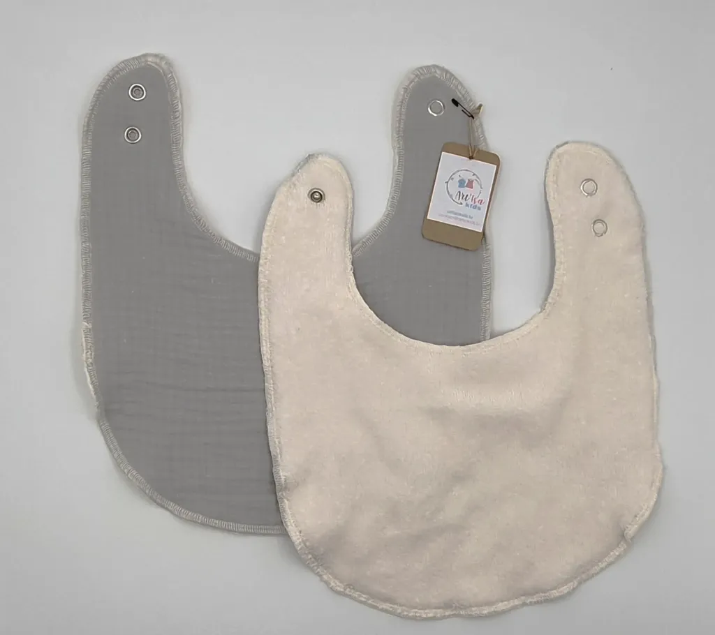 Bavoir absorbant VERT d'EAU