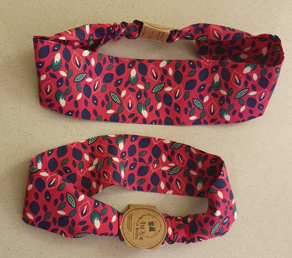 Bandeau léger FUSCHIA & BLUE (T0 (0-6M))