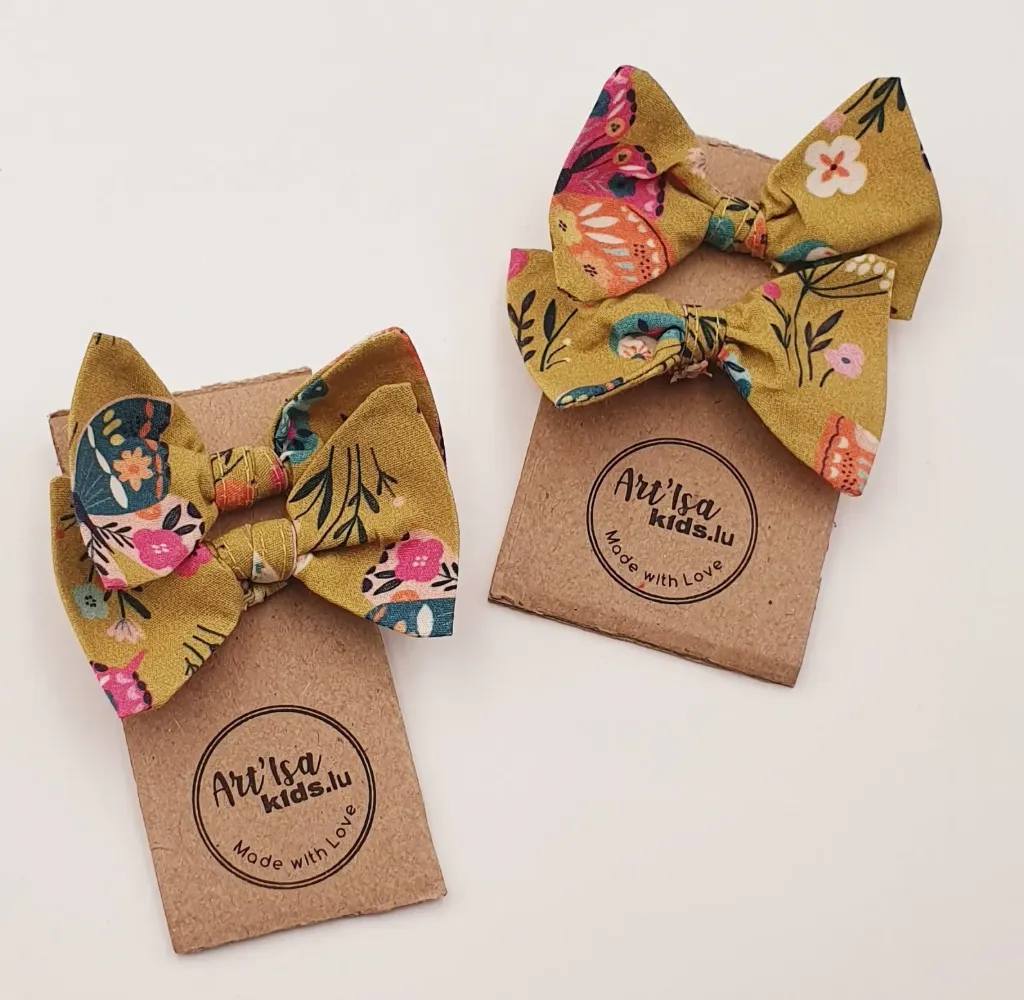 Paire d'élastiques PAPILLONS