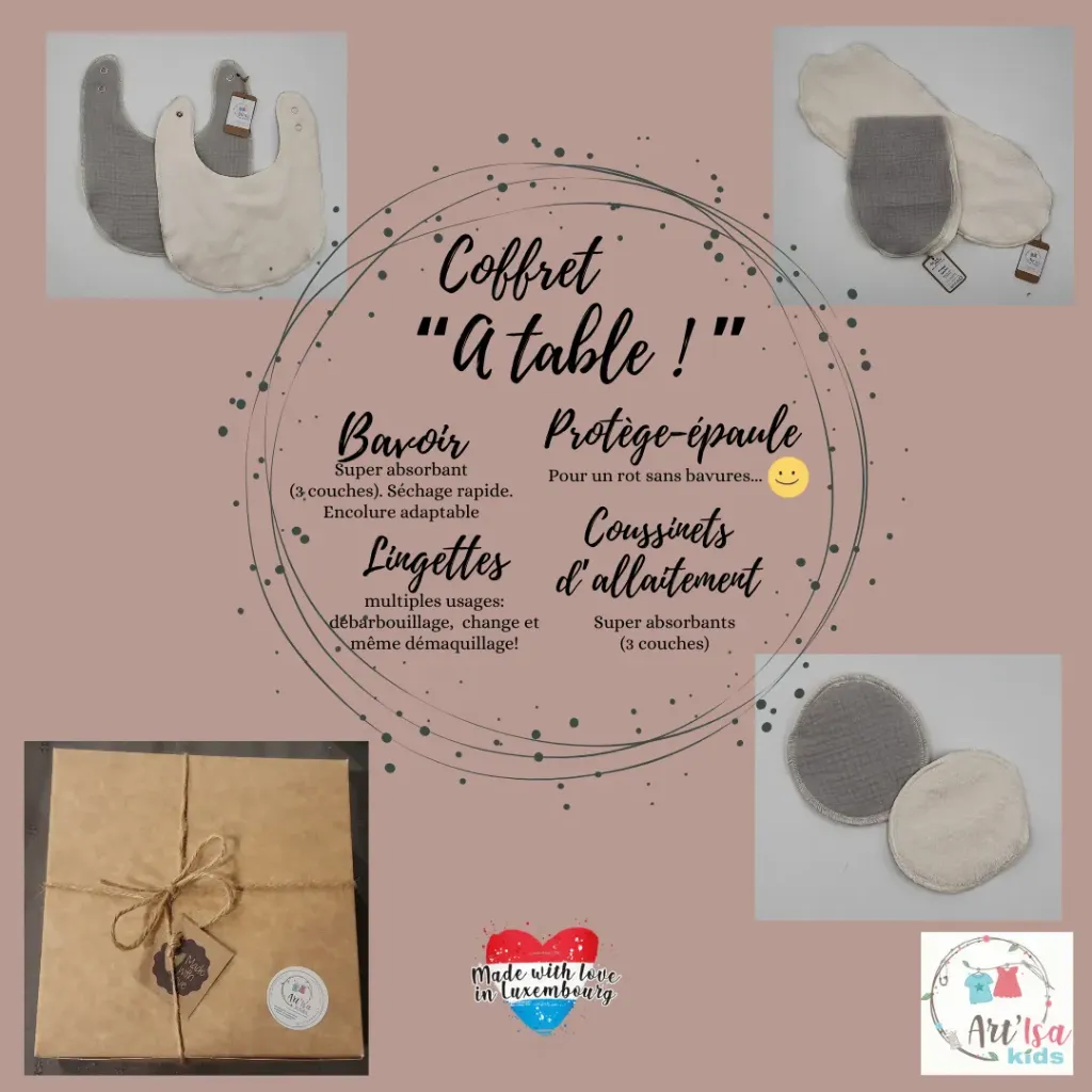 Ensemble découverte "A table" 10 articles