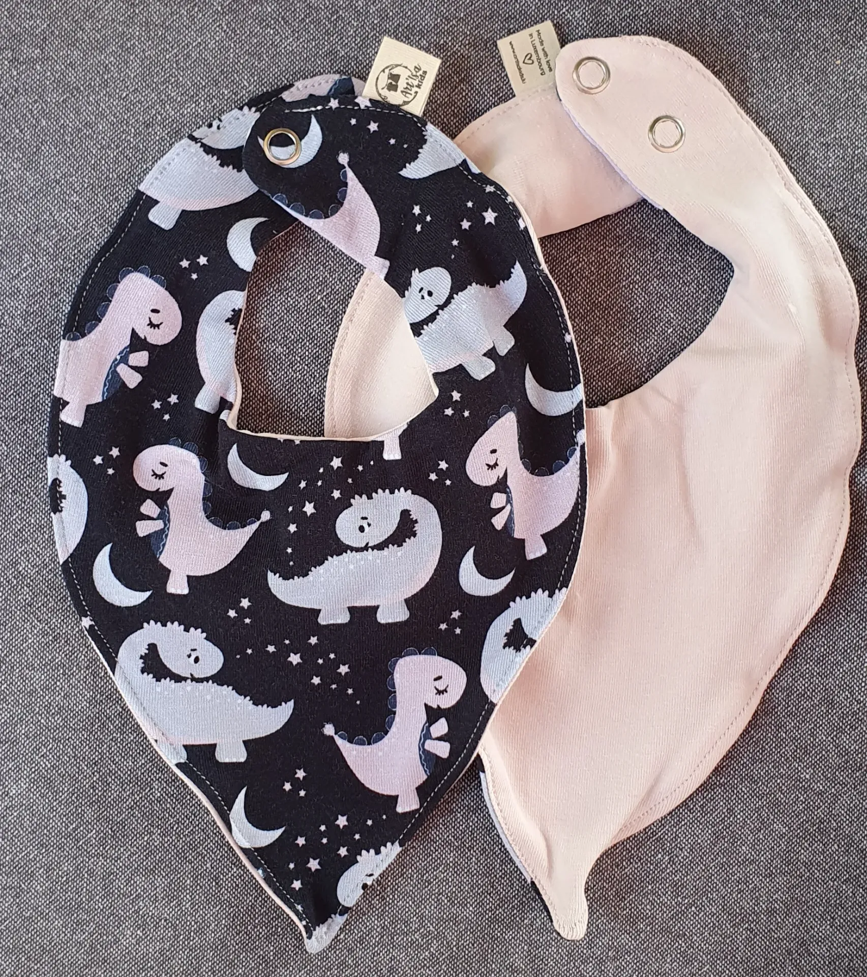Bandana réversible léger DINOS GIRLY