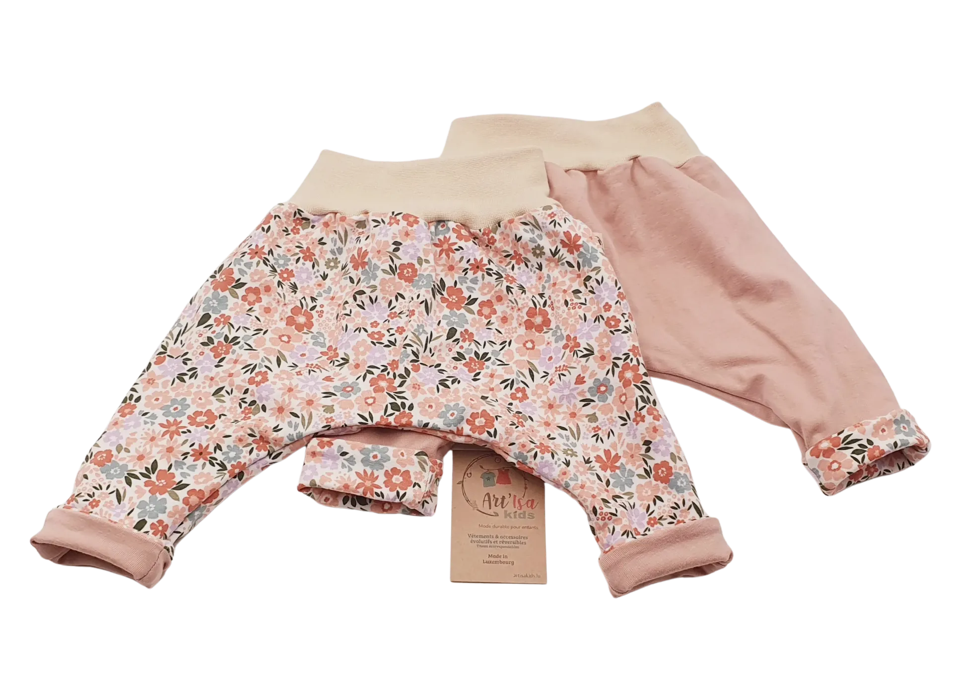 Sarouel réversible et évolutif LIBERTY (Taille 0 (0-4M))