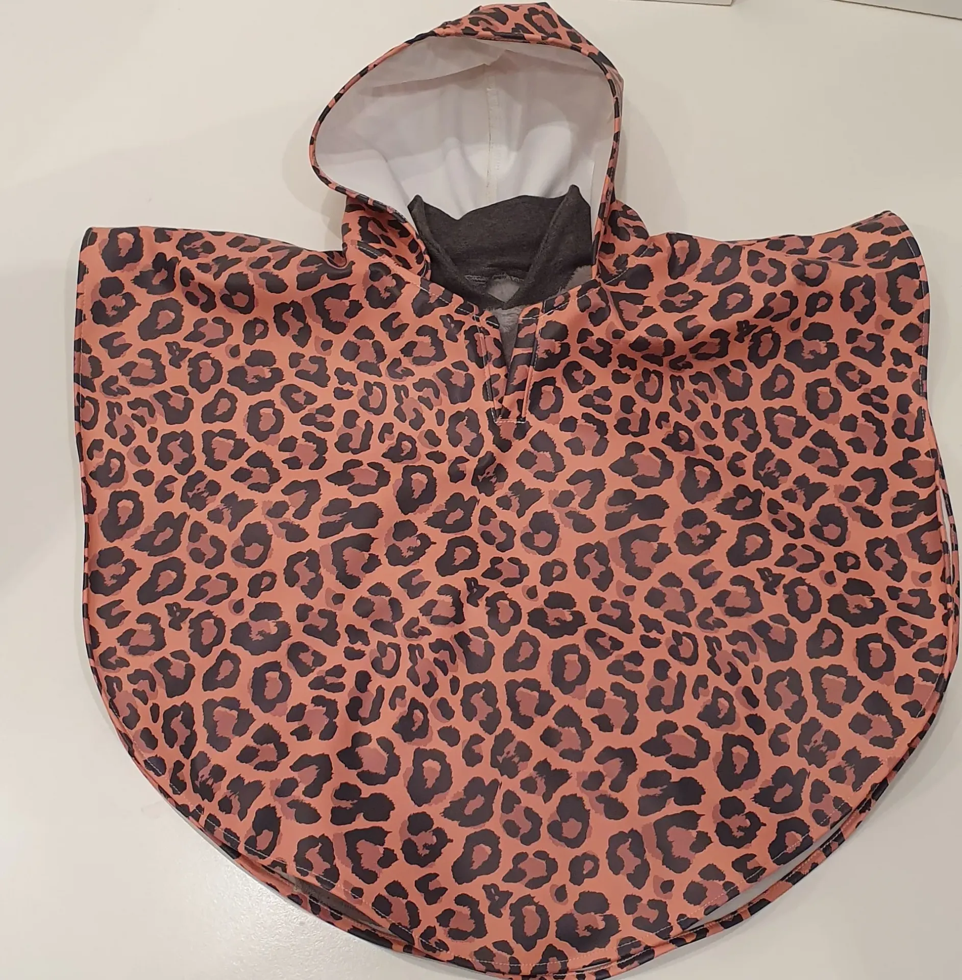 Cape pluie + sous-cape LEOPARDS
