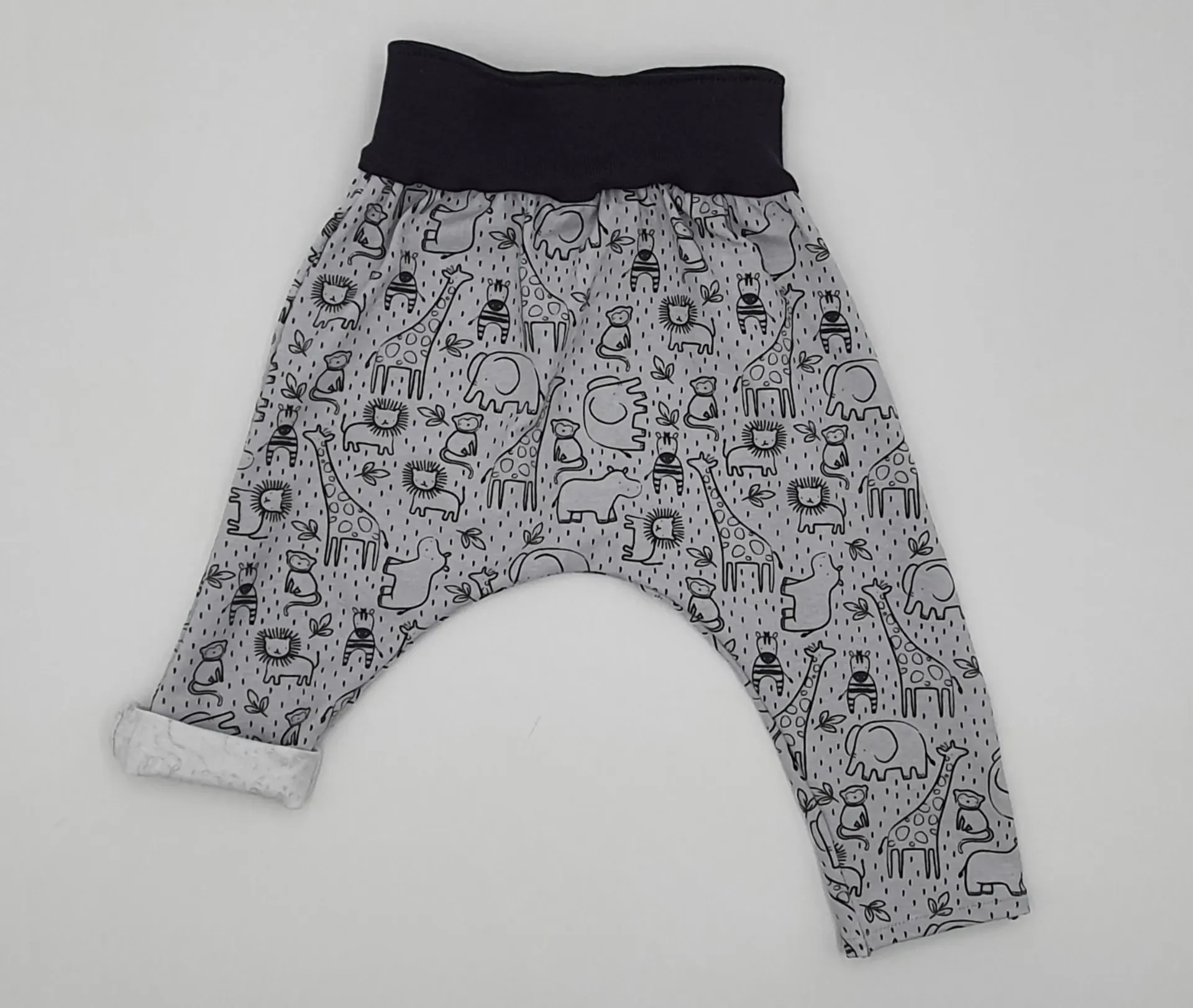 Sarouel léger (non réversible) ANIMAUX GRIS