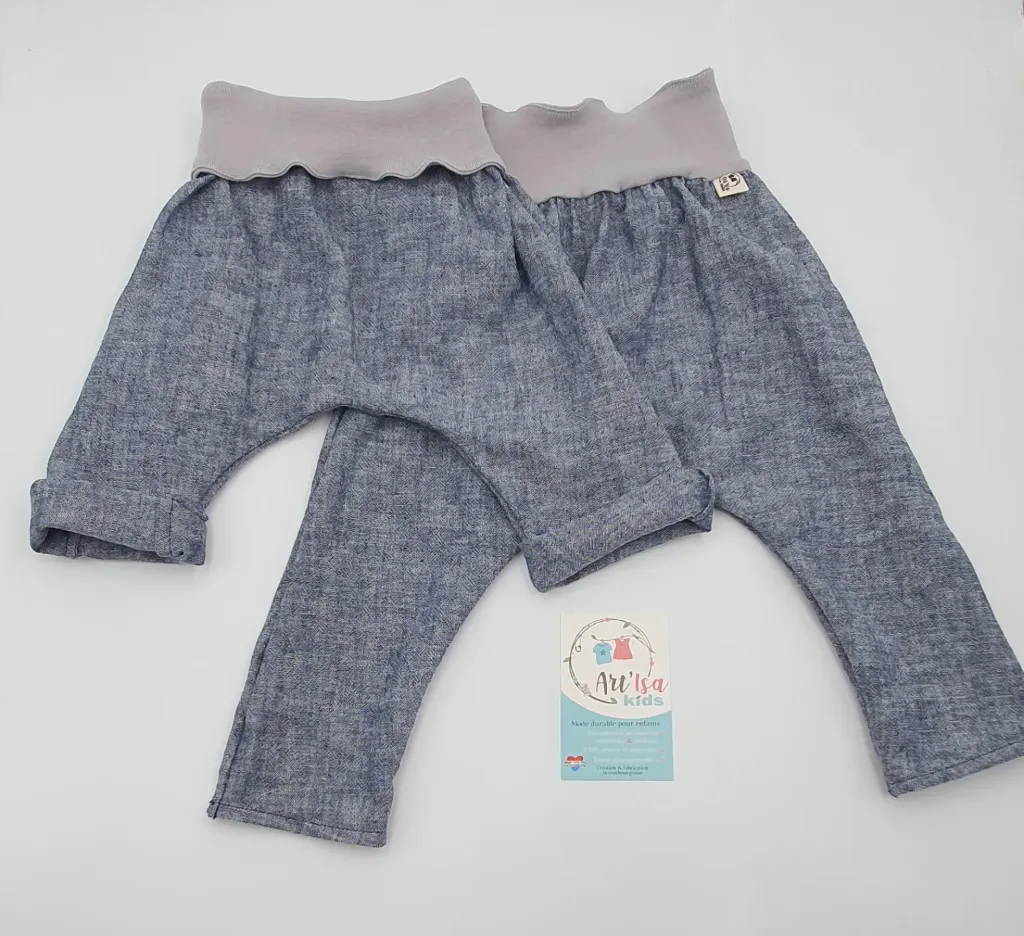 Sarouel léger (non réversible) CHAMBRAY